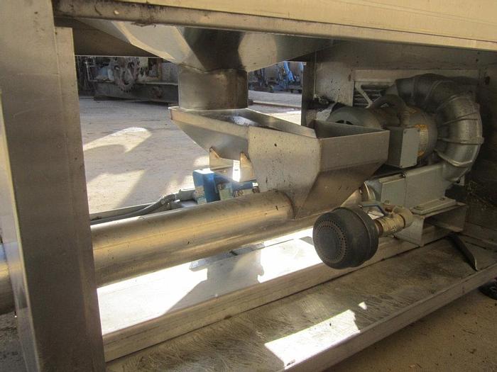 Used Feeder, Cap, Jet Flow, S/st, Mdl B057380310, 2.5 HP (2) #S739599