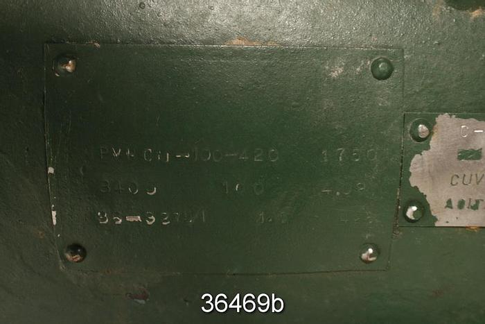 Used Gorman Rupp 44163-048 Power End Assembly, 2 Vane 9.75" Impeller #36469