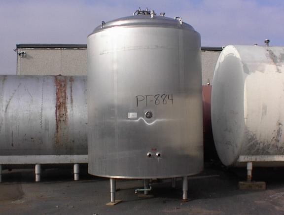Usado 2500 GALLON PROCESSOR TANK.  CREPACO SERIAL E-7501