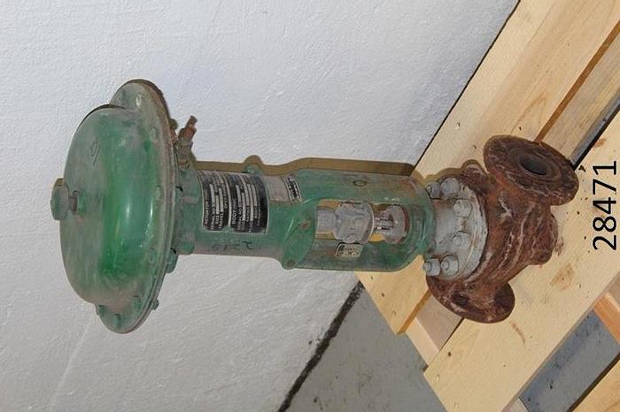 Used Fisher Ed Steam Control Valve, 1.5" #28471