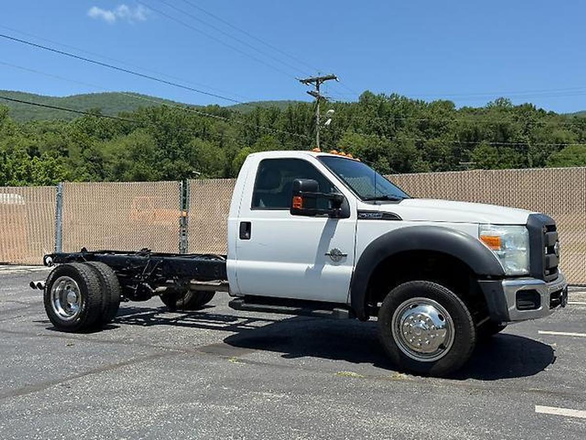 Used 2016 FORD F550 4X4 CAB AND CHASSIS TRUCK 6.7 POWERSTROKE