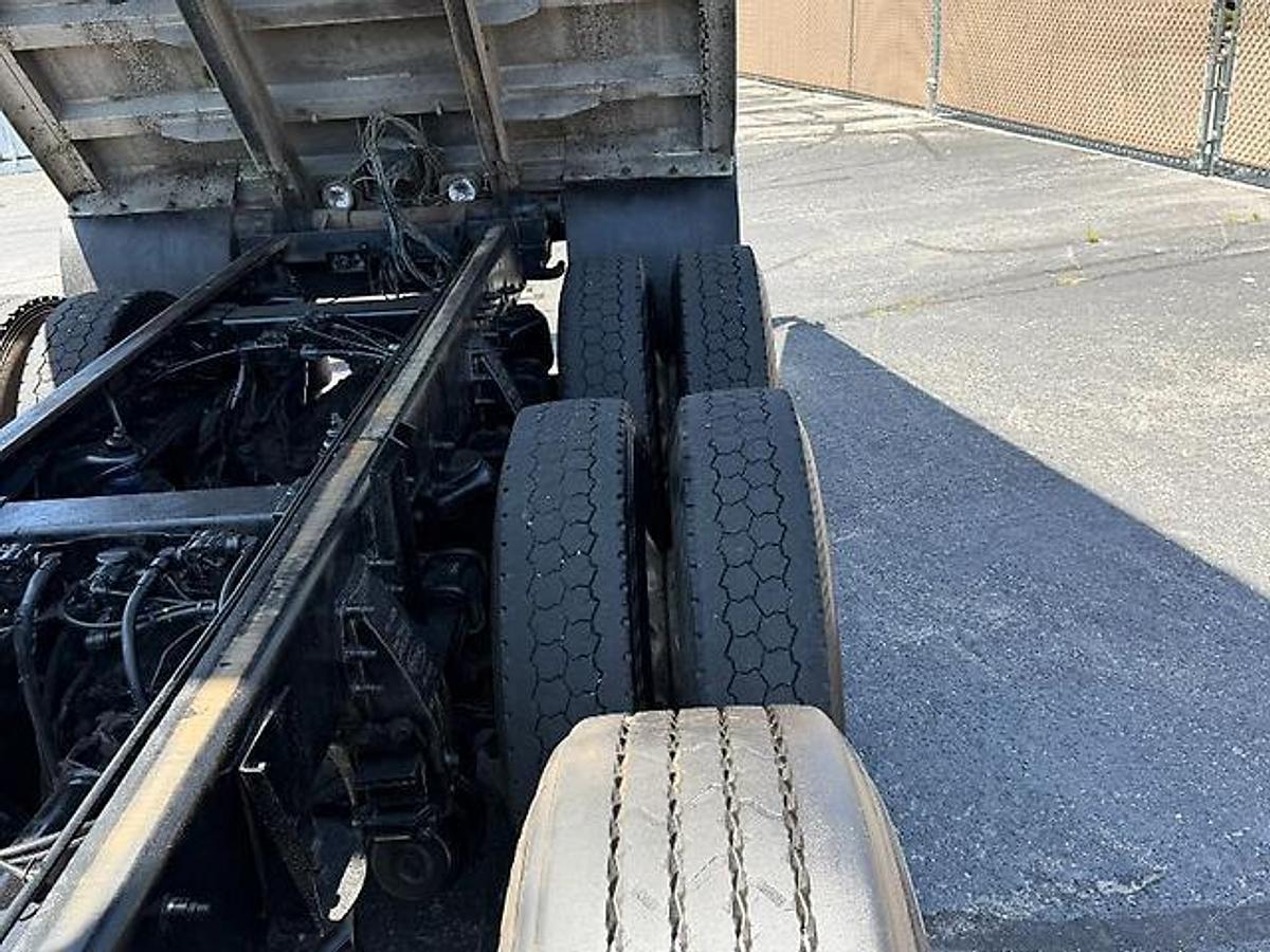 Used 2015 PETERBILT 367 FACTORY TRI-AXLE DUMP TRUCK MAC ALUM DUMP BED