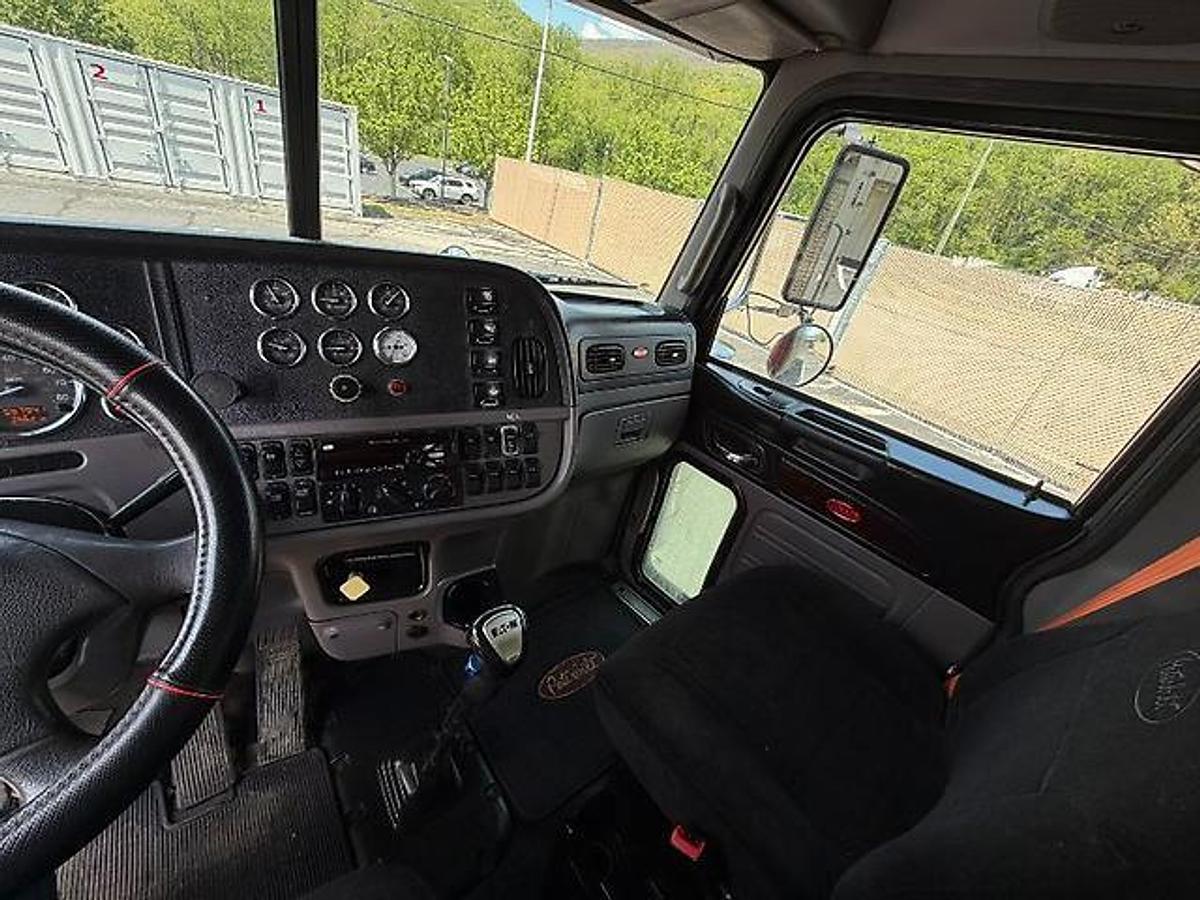 Used 2015 PETERBILT 367 FACTORY TRI-AXLE DUMP TRUCK MAC ALUM DUMP BED