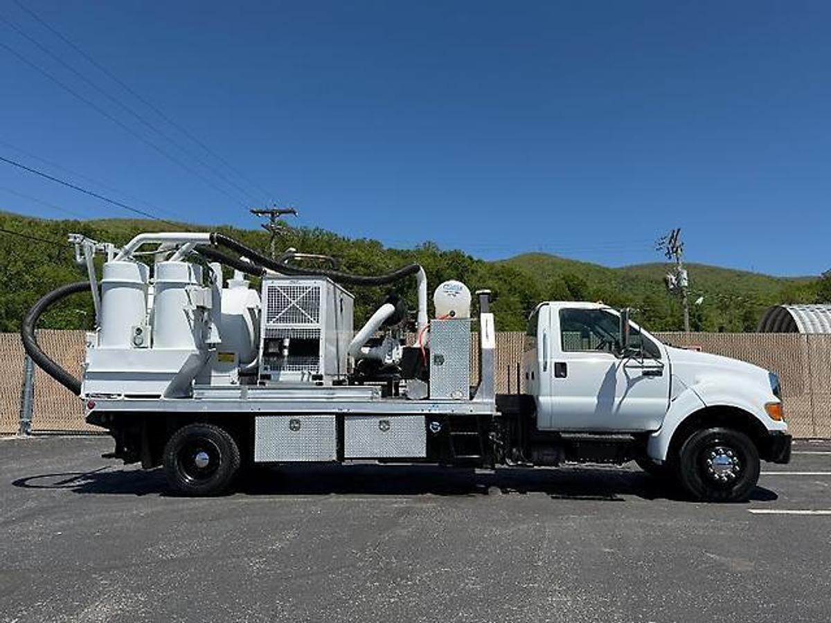 Used 2015 FORD F-650 TELLUS TUT VACUUM EXCAVATION TRUCK