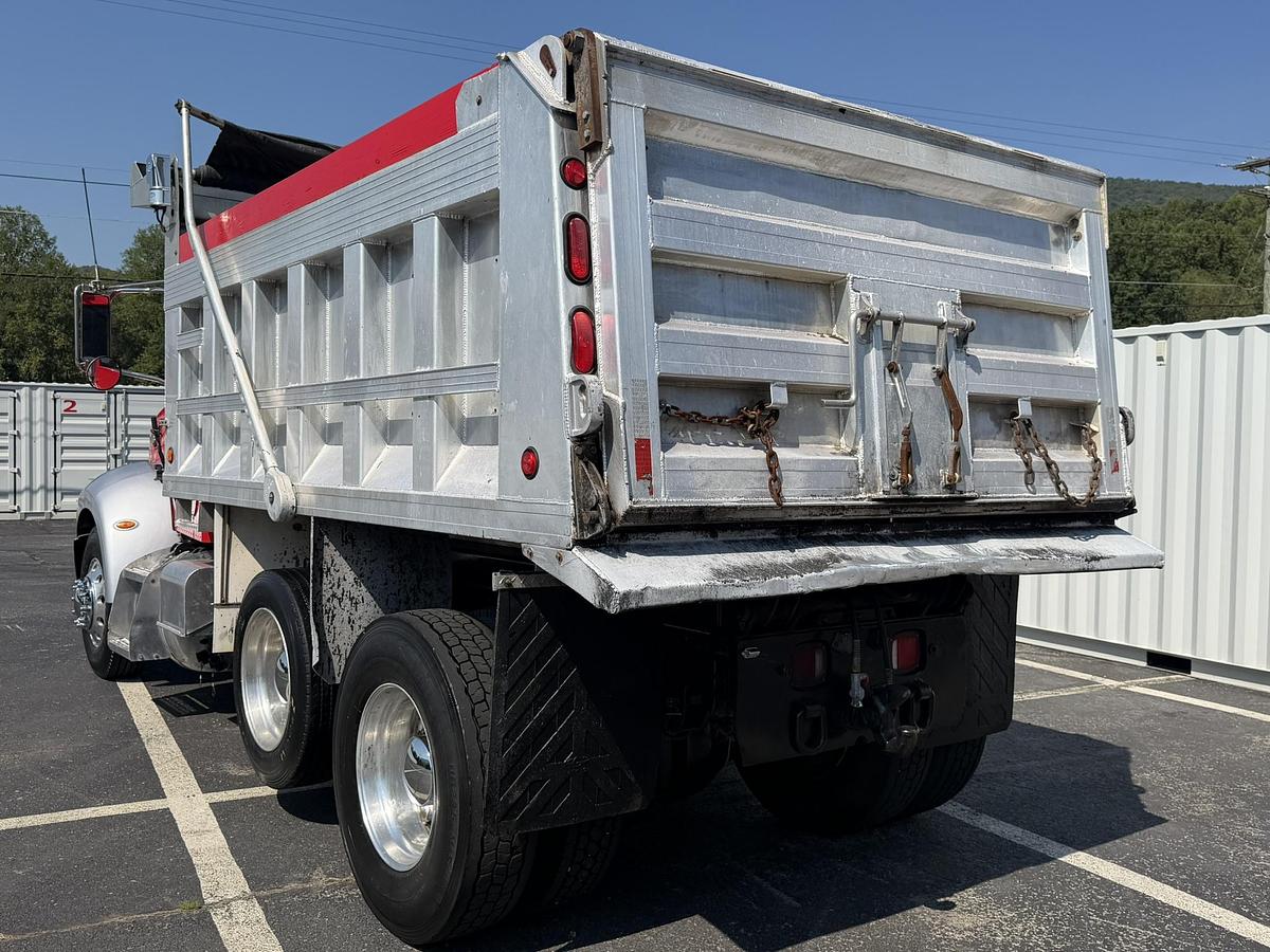 Used 2011 Peterbilt 337 Single Axle Dump Truck With Lift Drop Axle Cummins 8.3L,Allison Automatic, Pintle Hitch