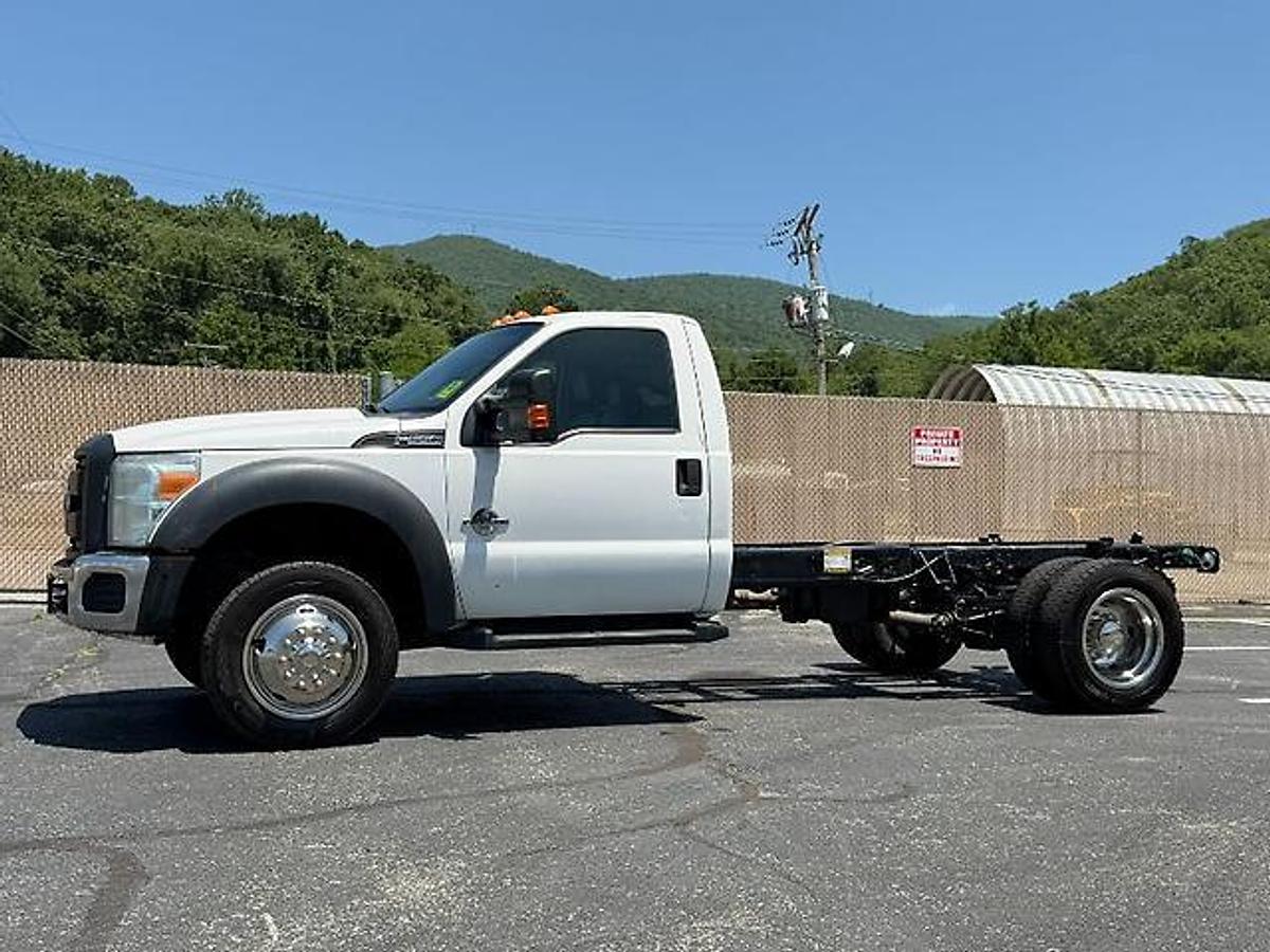 Used 2016 FORD F550 4X4 CAB AND CHASSIS TRUCK 6.7 POWERSTROKE