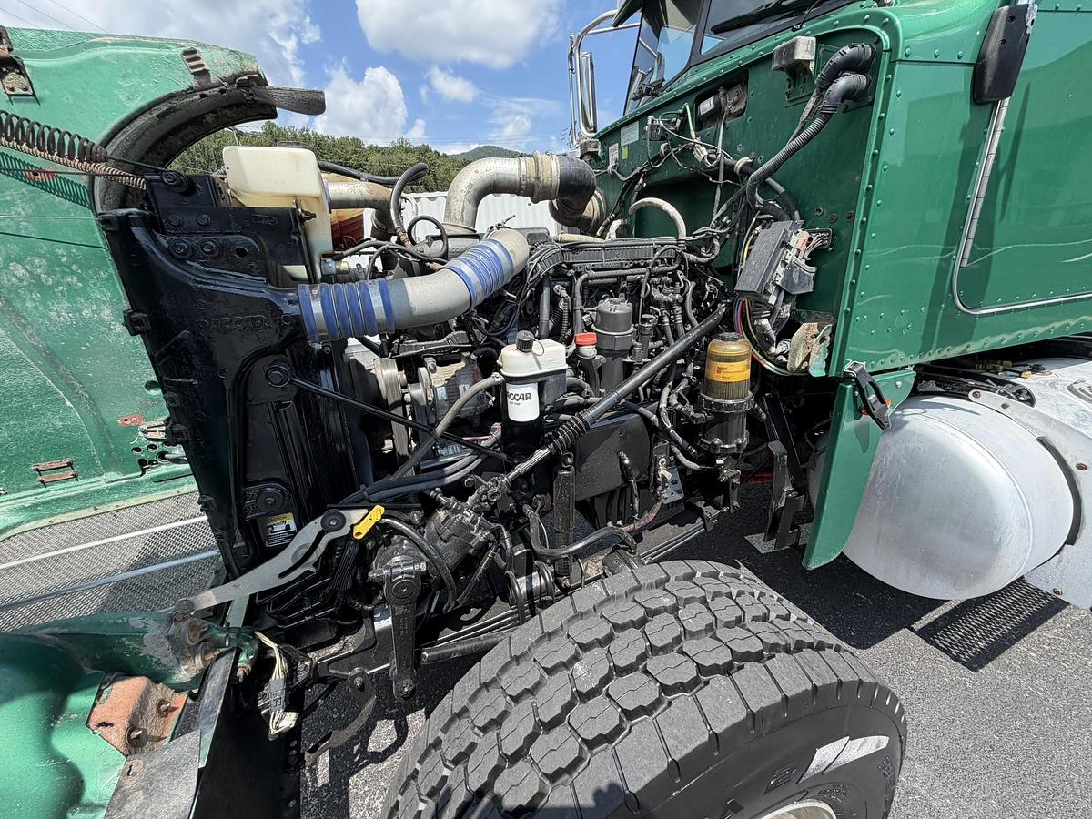 Used 2016 PETERBILT 367 FACTORY TRI-AXLE DUMP TRUCK MAC ALUM DUMP BED