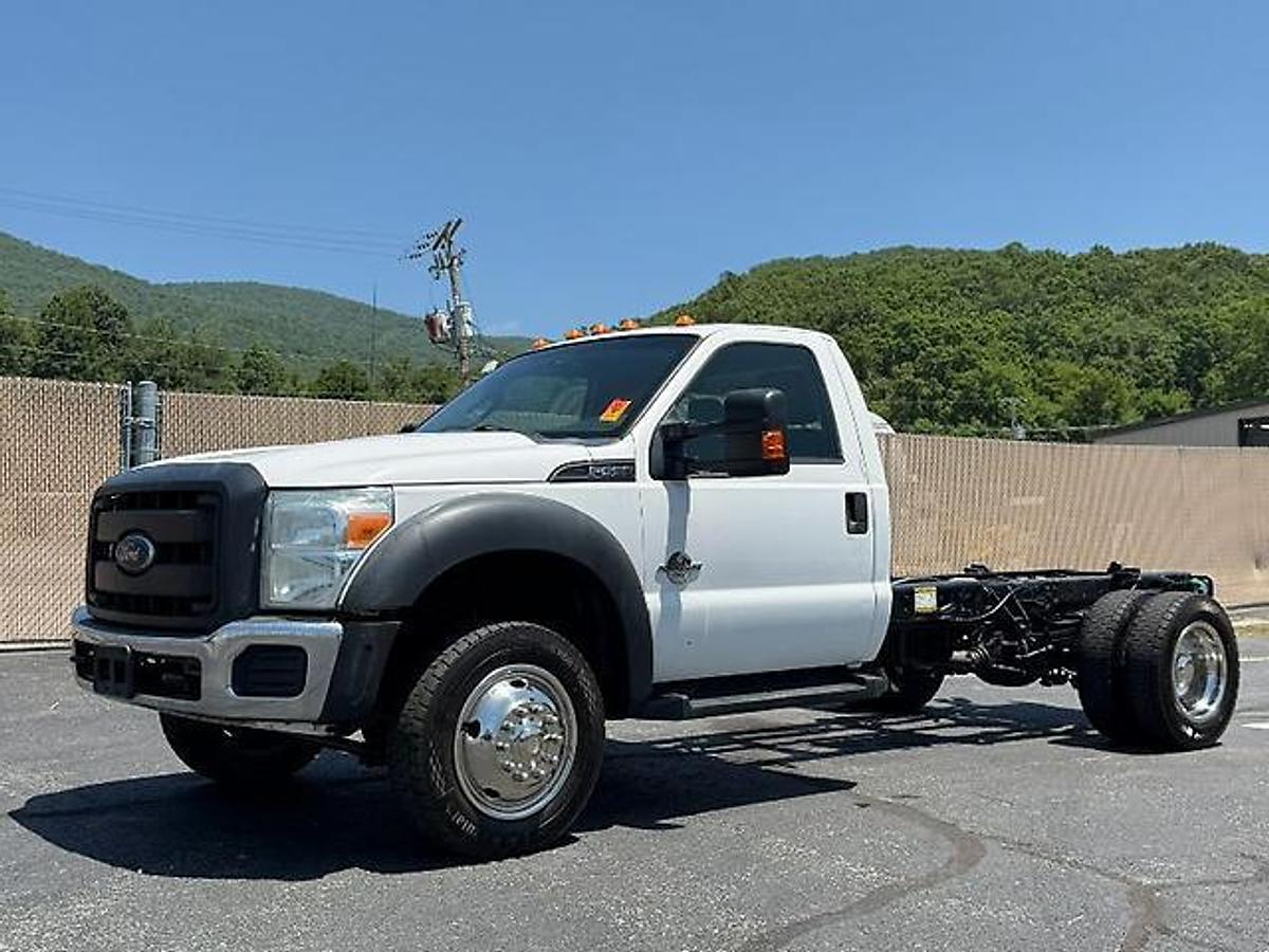 Used 2016 FORD F550 4X4 CAB AND CHASSIS TRUCK 6.7 POWERSTROKE
