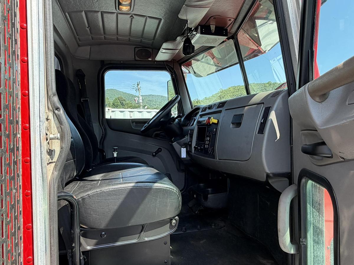 Used 2011 Peterbilt 337 Single Axle Dump Truck With Lift Drop Axle Cummins 8.3L,Allison Automatic, Pintle Hitch