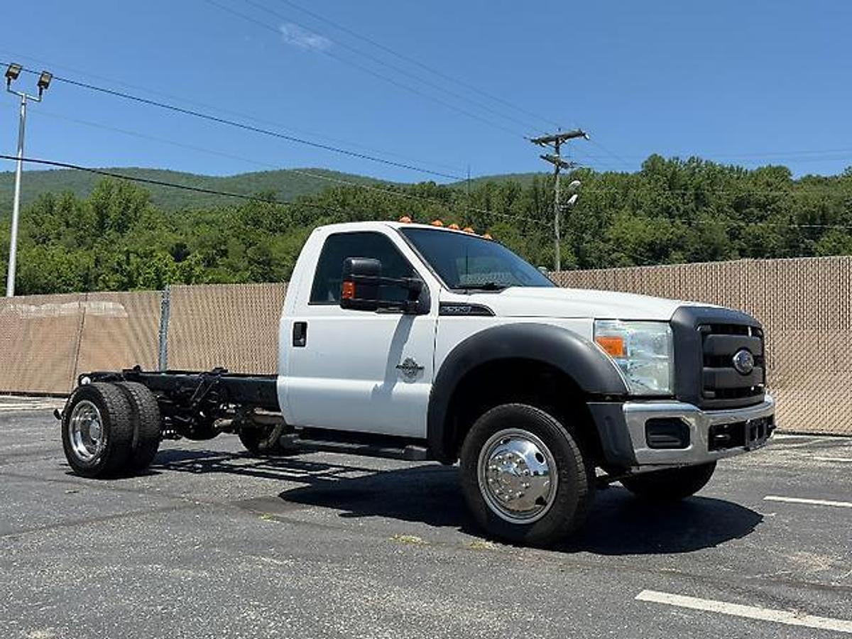 Used 2016 FORD F550 4X4 CAB AND CHASSIS TRUCK 6.7 POWERSTROKE
