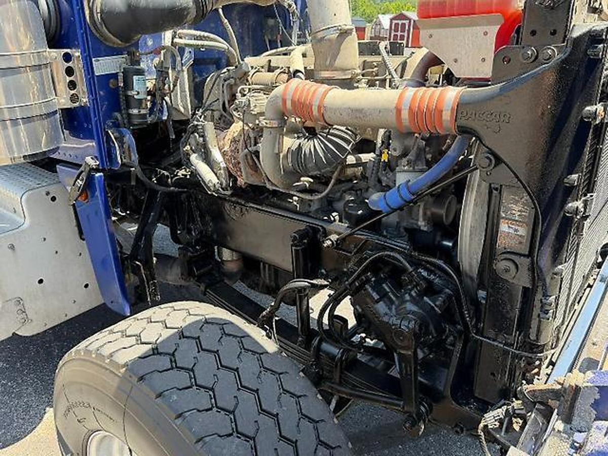 Used 2014 PETERBILT 367 FACTORY TRI-AXLE DUMP TRUCK MAC ALUM DUMP BED