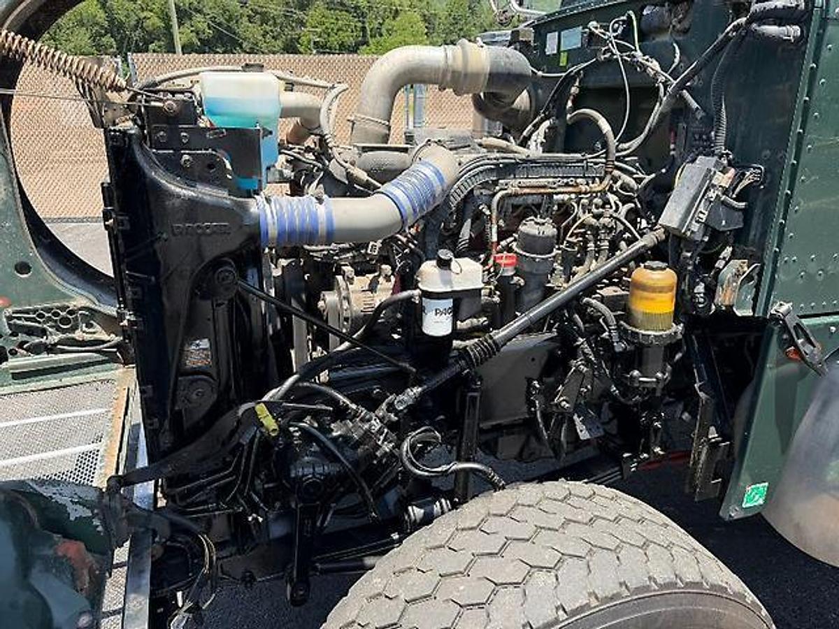 Used 2015 PETERBILT 367 FACTORY TRI-AXLE DUMP TRUCK MAC ALUM DUMP BED