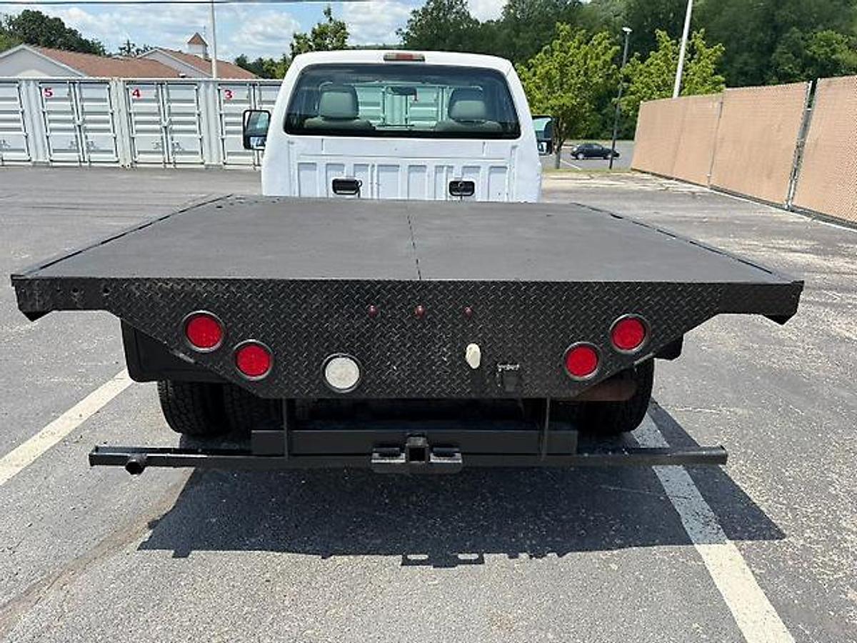 Used FORD F350 4X4 DUALLY 9 FT FLATBED TRUCK