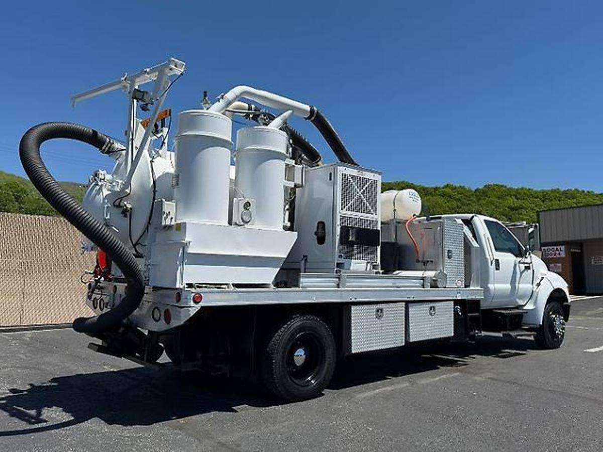 Used 2015 FORD F-650 TELLUS TUT VACUUM EXCAVATION TRUCK