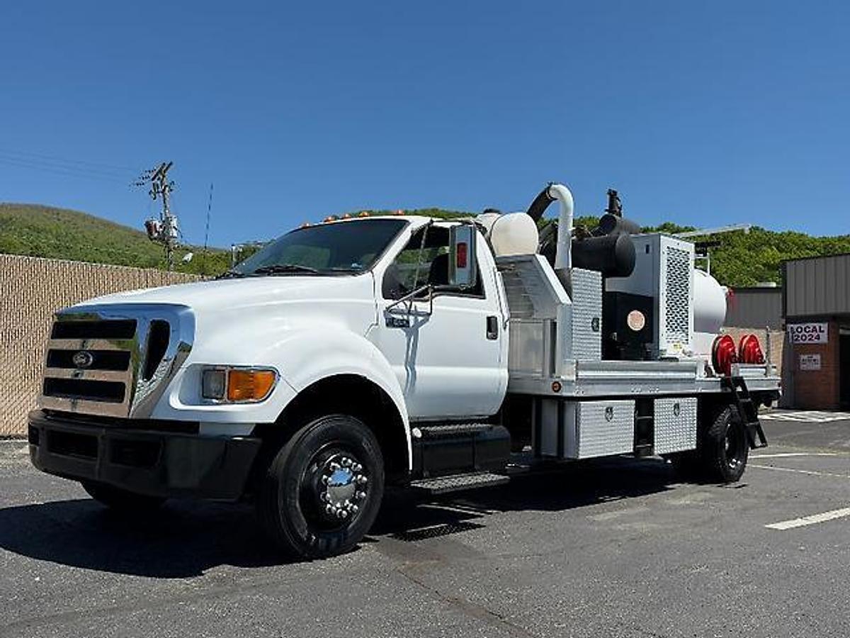 Used 2015 FORD F-650 TELLUS TUT VACUUM EXCAVATION TRUCK