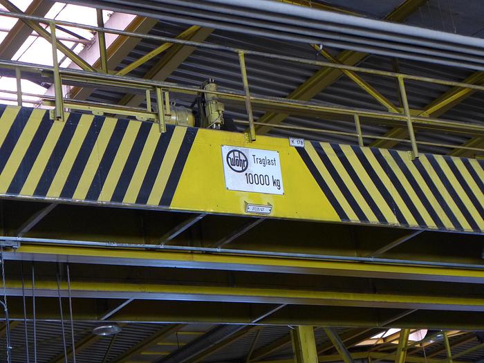 Gebraucht Brücken - Kran 10to. DEMAG DH 525 H12