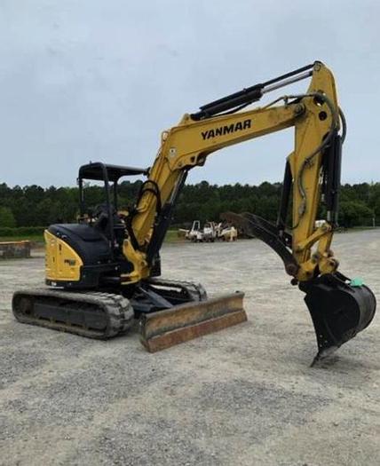 Used 2017 Yanmar VIO55-6A Mini Excavator