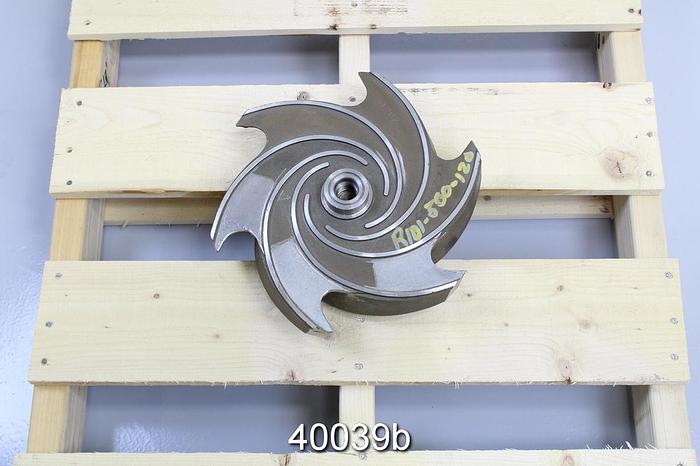 Unused Goulds 3196 4x6x13 6-Vane Pump Impeller #40039