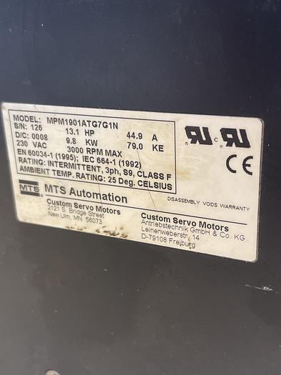 Used MTS MPM190ATG7G1N