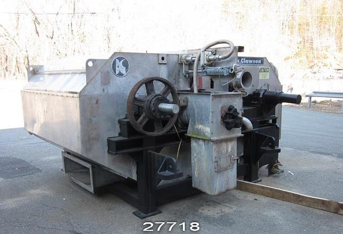 Used Black Clawson DNT-200 Black Clawson Dnt-200 High Speed Washer/Thickener #27718