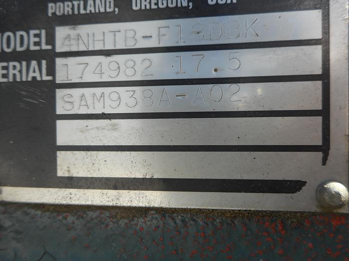 Used CORNELL 4NHTB-F18DBK