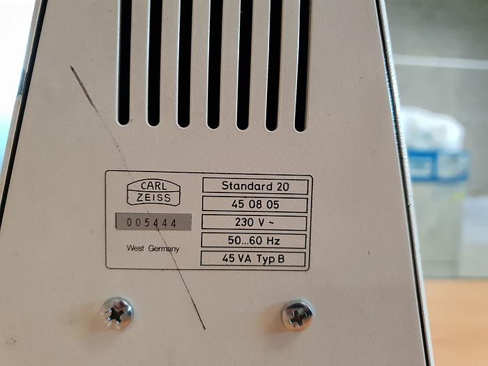 Used Zeiss Standard 20 Microscope