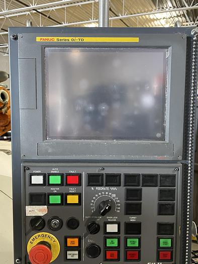 Used FUJI FS4-31 CNC GANG TOOL CNC LATHE WITH ROBOT LOADER