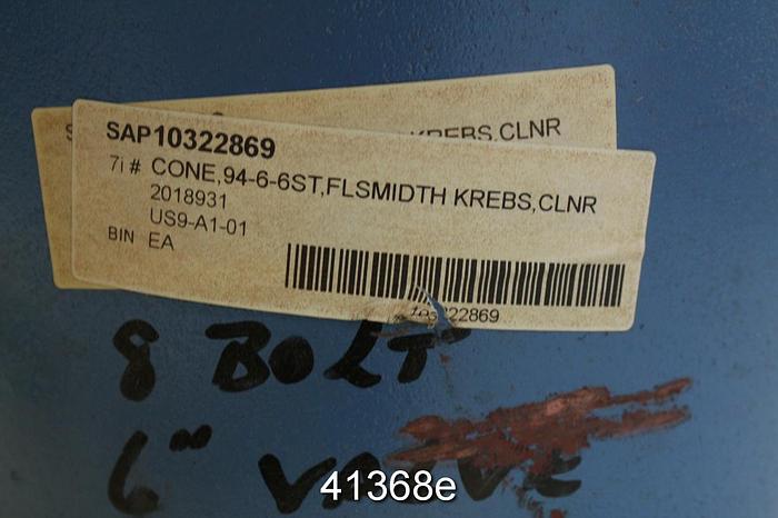 Used Krebs P15 High Density Cleaner Mid Cone #41368