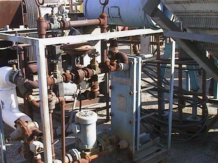 Used Heat Exchanger, Plate, 25 SF, S/st, Mueller, 20 Plates, #S433675