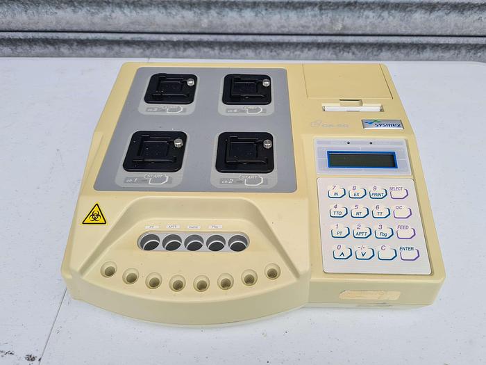 Used Sysmex CA-50 Automated blood coagulation analyzer