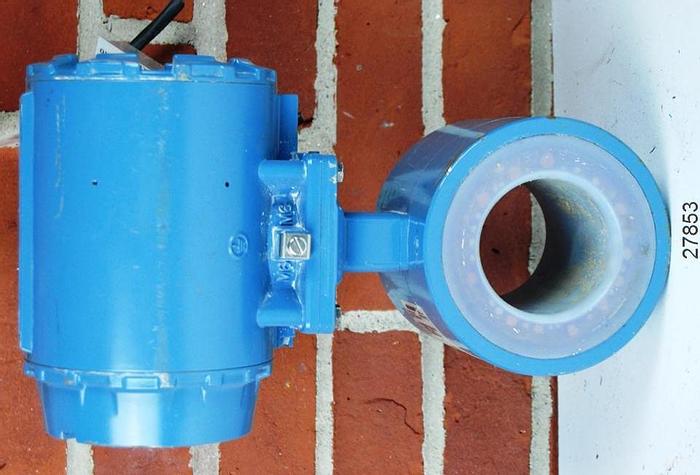 Used Rosemount 8711TSA030U1N0 3" Magnetic Flow Tube, Maximum Process Temperature 300 F, Max Process Pressure 740 Psi; With Rosemount Transmitter Model 8732Ct12N0M4 #27853