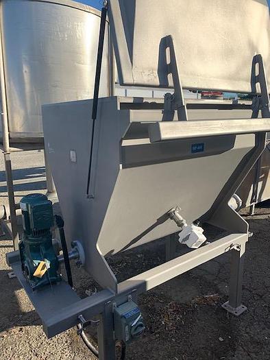 Used CFR-Rice Hull Hopper Tank 36 Cu Ft.