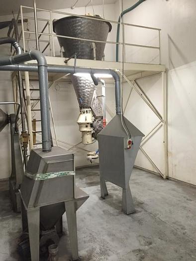 Used Nauta mixes 2 m3 stainless with stand - SOLD