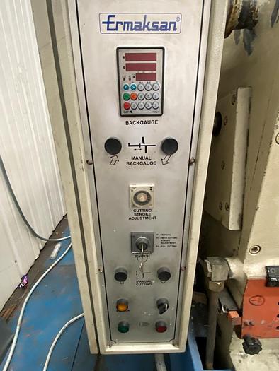Used 2004 Ermaksan HGS3100 x 6mm Guillotine Shears