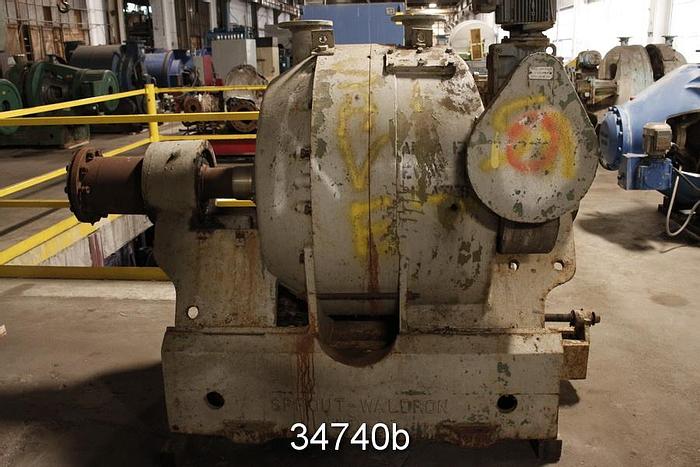 Used Sprout Waldron 34" Refiner, R 34 EM #34740