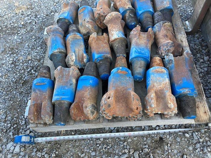 Used Trident Supreme 4-7/8" to 7-3/4" Carbide Button Bits