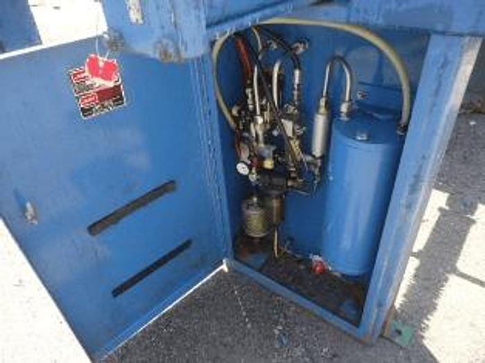 Used 4 CU. FT. JWI FILTER PRESS – POLYPRO – 630 MM AUTOMATIC CLOSURE