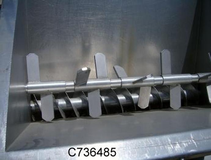 Used Extruder, Mixer, 6", S/st, 10 HP, Pasta #C736485