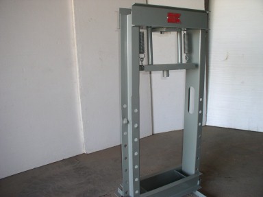 Used 30 Ton Carolina Model CP100 H-Frame Shop Press; Double Acting Spring Return