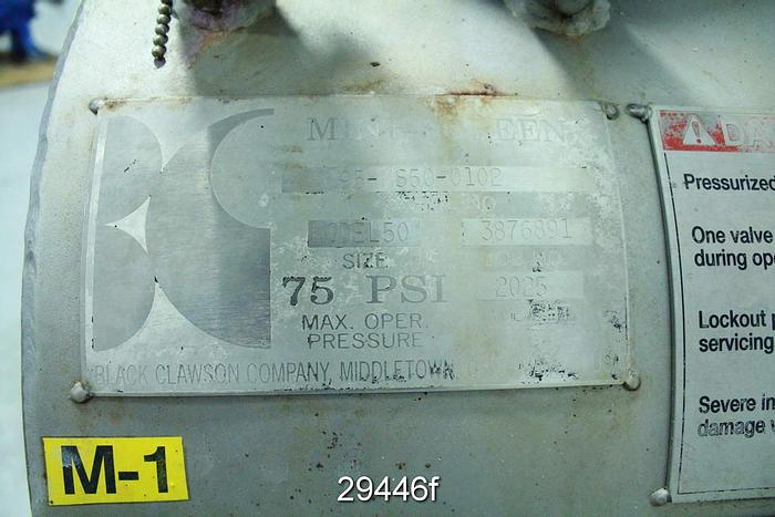 Used Black Clawson Mini Screen Mini Sorter #29446