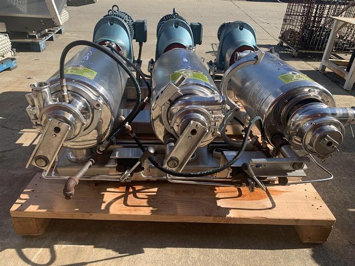 Used Votator, 6" x 36", Triple Barrel, 316 S/st, Alfa Laval, Contherm #C744219
