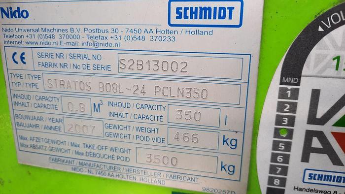 Gebruikt 2007 Nido Stratos B08L-24 PCLN350