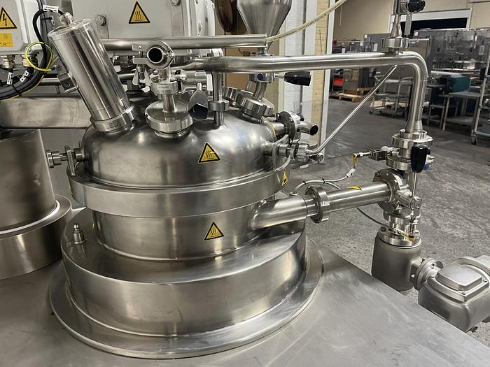 Used 50 LITER EKATO UNIMIX VACUUM MIXER - MODEL SRT 50