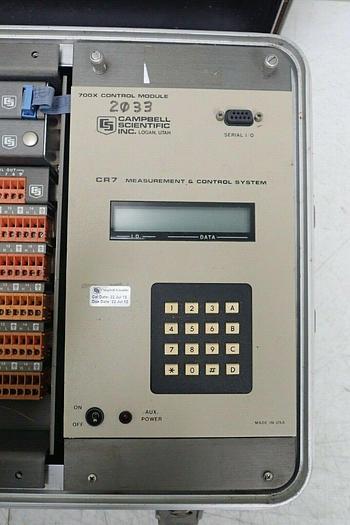 Used Campbell Scientific CR7 700X I/O Measurement Control System Module