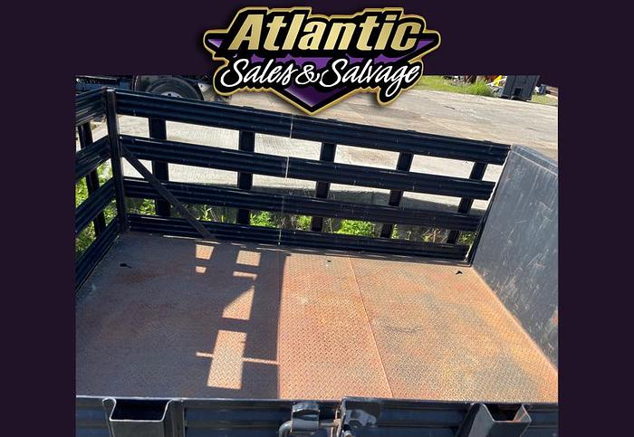 Used 2012 14-foot rack stake body for Ampliroll / Marrel