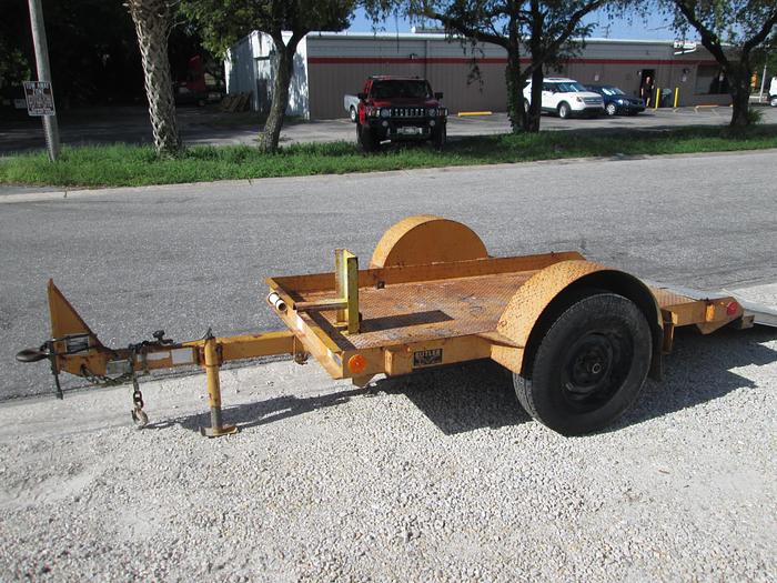 Used Target Pro 35 III Concrete Saw With Single Axle Trailer