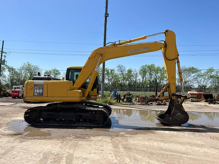 Used 2008 KOMATSU PC160LC-7KA EXCAVATOR