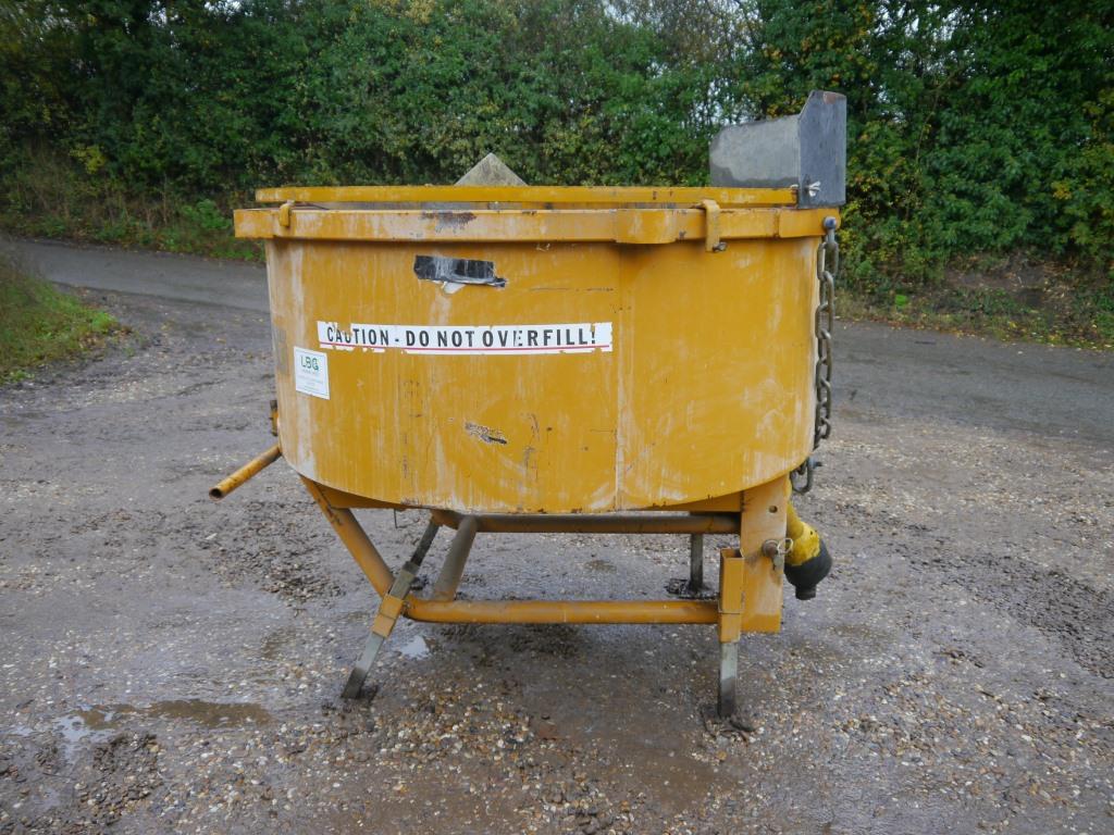 Used Mammut TM150 Pan Cement Mixer