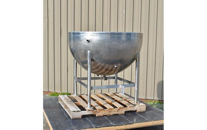 Used USED 125 GALLON JACKETED KETTLE, STAINLESS STEEL