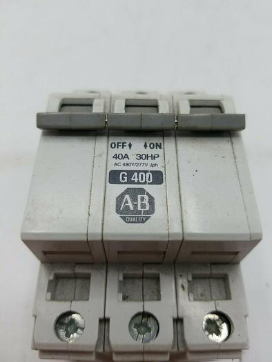 Used Allen-Bradley 1492-CB3 Ser C G400